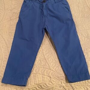 Fendi Kids Vibrant Blue Khakis